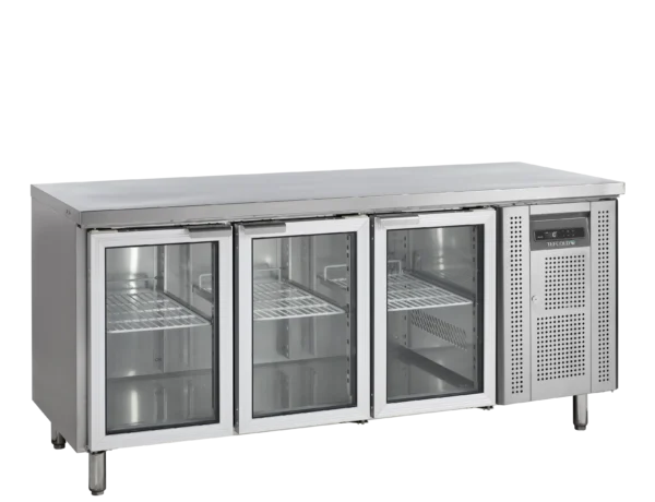 TEFCOLD GLAS LÅG KØLEBORD