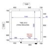 KØLE- OG FRYSERUM   - 1500X1500X h2200 mm - Image 2