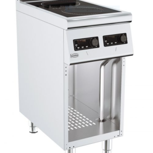 Induktionskogebord - 2 zoner - 400x700x900 mm