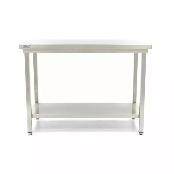 Rustfri stålbord med underhylde Maxima Demonte - B1000 x D700 x H850 mm - Image 2