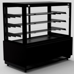 Kølemontre - Nero - sort - B937 x D800 x H1400 mm