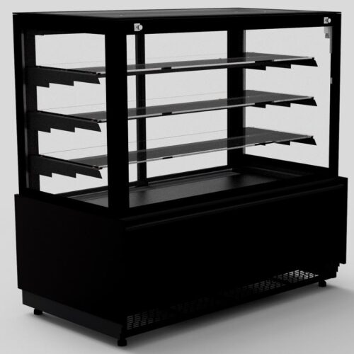 Kølemontre – Nero – sort – B937 x D800 x H1400 mm