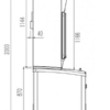 Kummefryser + kølereol top - hvid - B2104 x D890 x H2110 mm - Image 2