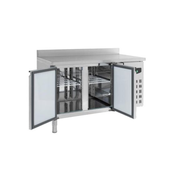 Kølebord - med 4 låger - med bagkant - B2230 x D700 x H850/950 mm - Image 2