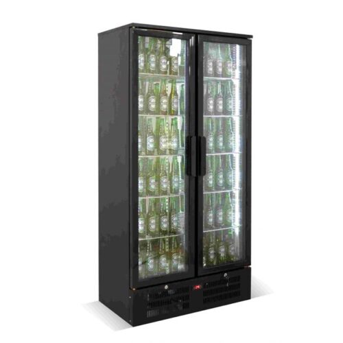 Backbar barkøleskab – med døre – B900 x D515 x H1820 mm