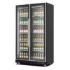Displaykøleskab - 758 liter - sort elegance - B1100 x D600 x H1980 mm
