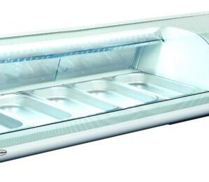 Sushikøler - 1352x420x265 mm - 5x 1/3 GN