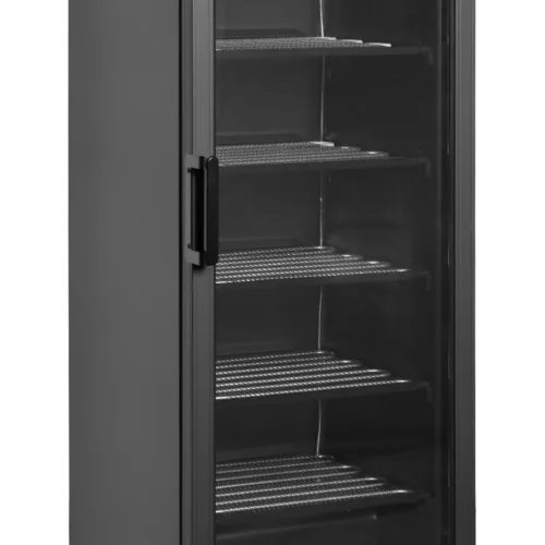 Displayfryseskab – Sort JDE-600F BL  –  1 Glasdøre