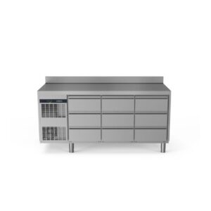 Zanussi køledisk 440l med bagkant 9×1/3 skuffer