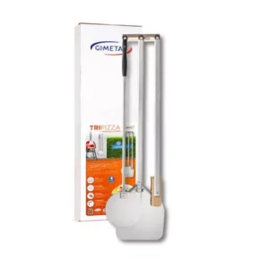 Gimetal – Pizzasæt Amica – 4 dele – Ø30 cm – håndtag 90 cm