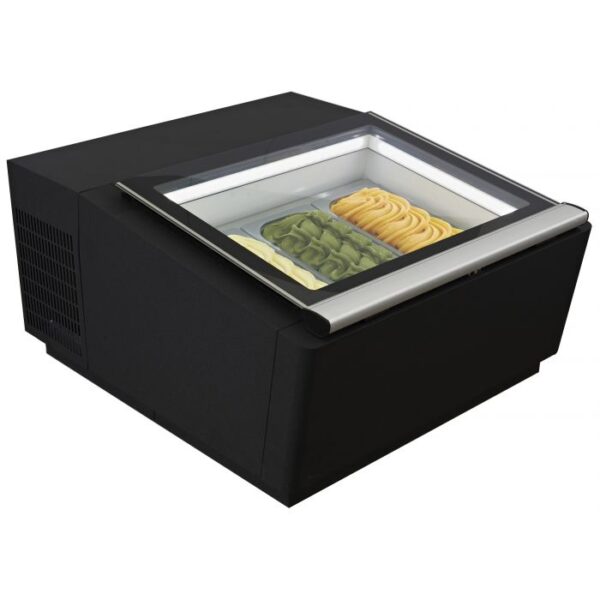 Is montre mobil - til betjening - 670x750x375 mm - sort - 3x 5 liter