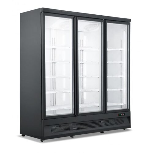 Displaykøleskab – med glasdøre – B1880 x D710 x H1997 mm