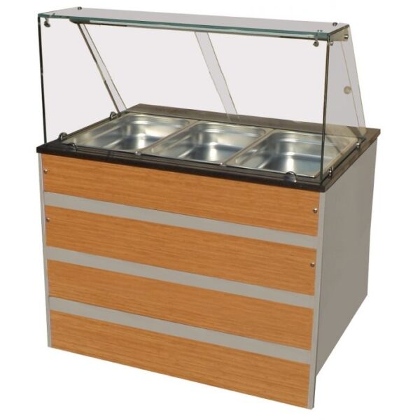 Varme Buffe -  3x 1/1GN - 107 Cm