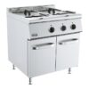 Friture + underskab - 2x 10 liter - 2x 7,5kW - 400V - B800 x D700 x H900 mm