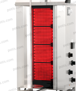 Potis  CE4 - Kebabgrill  El - motor top - 70 kg