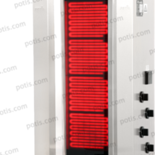 Potis  CE4 – Kebabgrill  El – motor top – 70 kg