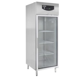 Industrifryseskab - med glas dør - 700 liter - B700 x D810 x H2050 mm