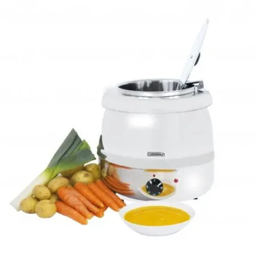 Suppevarmer 9 liter – i rustfri stål