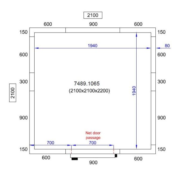 KØLE- OG FRYSERUM  -  B2100XD2100XH2200 - Image 2