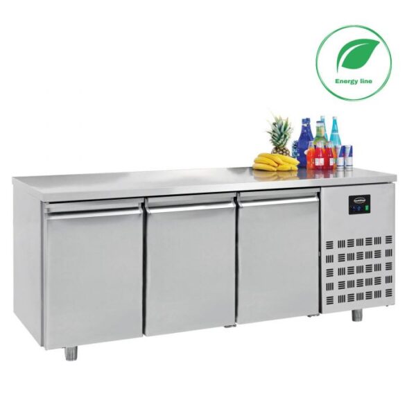 Kølebord -FRENOX Energy line - med 3 låger - B1865 x D700 x H850 mm