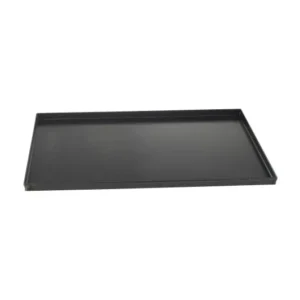 Gimetal - Dejplade alu sort - 600x400x20 mm