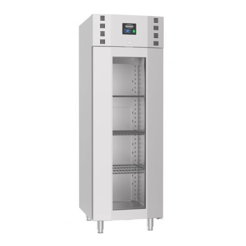 Industrikøleskab – med glas dør – 700 liter – B700 x D810 x H2050 mm