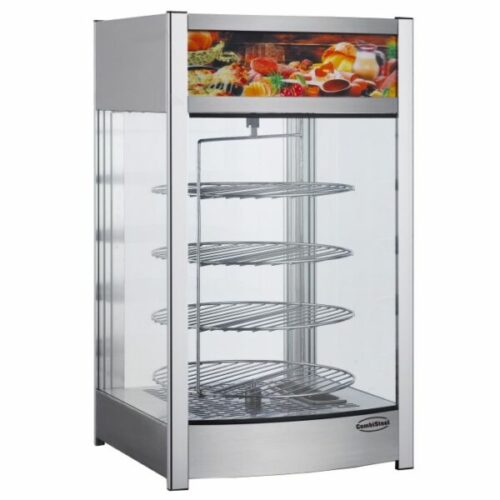Varmevitrine – 97 liter – roterende – B460 x D448 x H785 mm