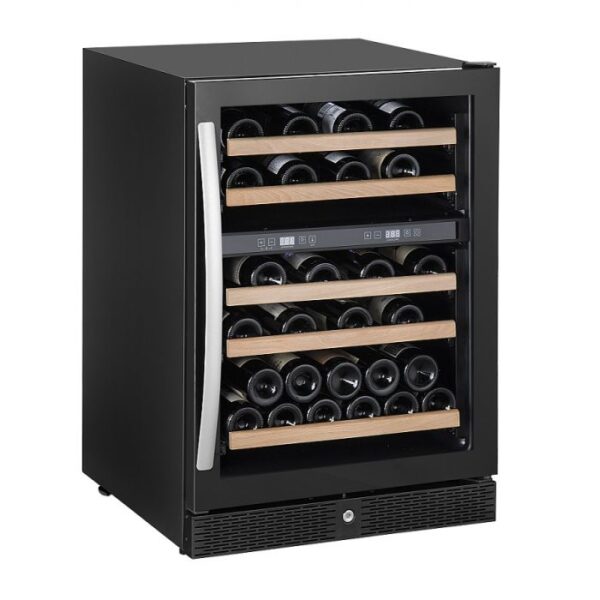 Vinskab - 2 zoner - B655 x D595 x H860 mm