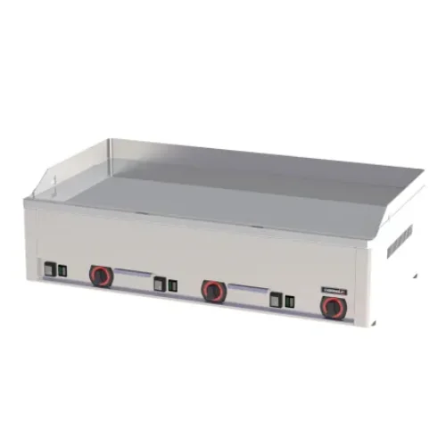Stegeplade til El – glat krom – B 990 x D 600 x H 220 mm