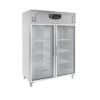 Industrikøleskab - med glas døre - 1325 liter - B1480 x D830 x H2010 mm