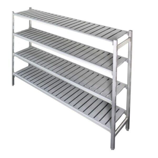 Køle-fryserums reol - med 4 hylder - 775x450x1700 mm