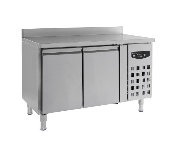 Kølebord - med 2 låger - B1360 x D700 x H850/950 mm