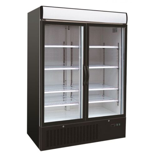 Displaykøleskab – med 2 døre – B1370 x D700 x H1990 mm