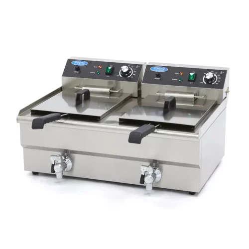 Friture – 2x 16 liter – 6kW – 230V