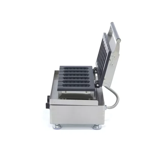 Vaffelmaskine Hotdog / Pølseruller Ribbet -  ribbet 6   stk - B380 x D310 x H260 mm - Image 2