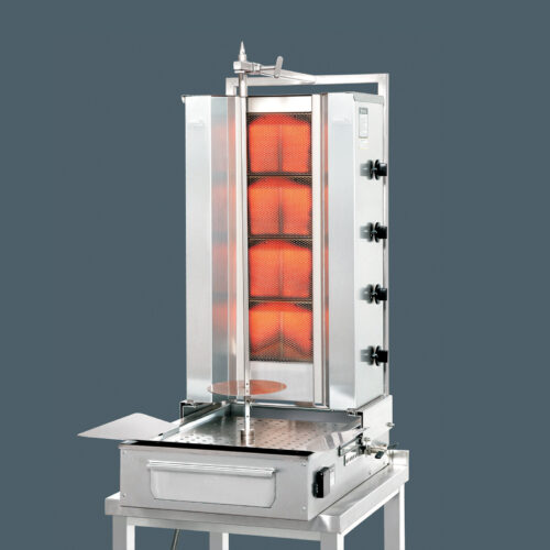 POTIS Kebab Maskine – F GD4/S ( LPG & Naturgas )