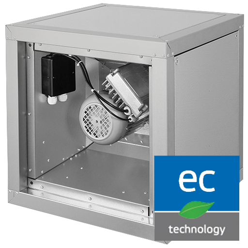 Ventilatorboks, EC-motor  - 4600(m³/h)