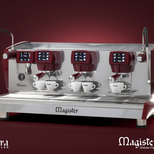 kaffemaskine – Magister MIURA professional Series – 3 GRUPPER