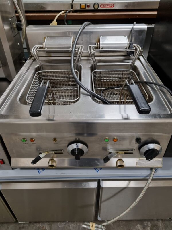 Friture 2x10 liter  / El. 400V