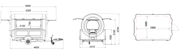 MOBIL VOGN   / BOX MINI CARAVAN - 1A - Image 4