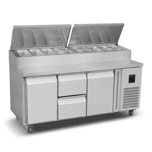 Kolde jomfru – Kølebænk med 2 låger+ 2 skuffer