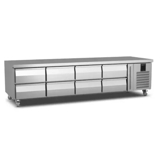 Underborde lav køle Med 8 skuffer