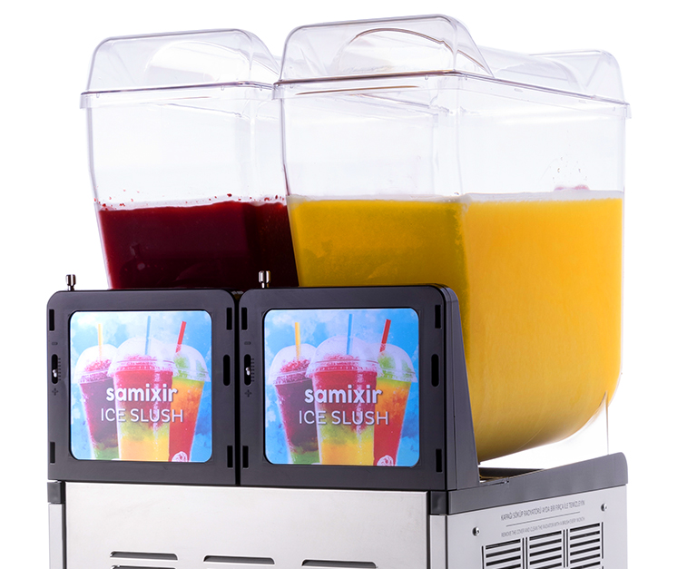 Slush ice maskine 2 kamre – 2x 12 L - Image 3