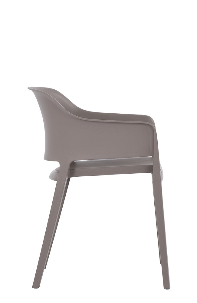Udendørsstol – plastikstol Oma 1798 Taupe - Billede 2