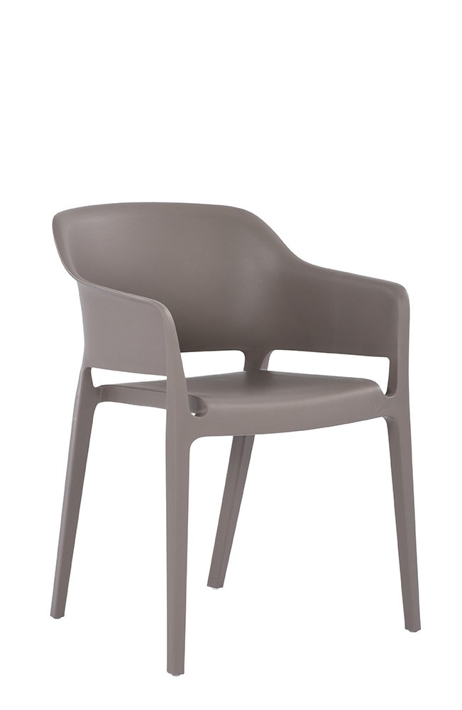 Udendørsstol – plastikstol Oma 1798 Taupe