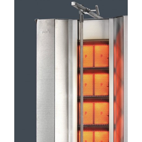 POTIS MU GD5/N - Kebab Maskine 14 kw - 120 KG - Billede 3