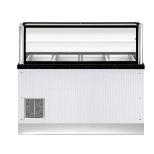 Bain-marie med granitbordplade 150 cm / Varm disk – 4 x GN 1/1, 150 cm