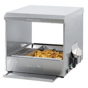 Pommes frites varmer – med quartz dobbelt varmegennemløb M