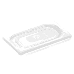 Låg til Gastrobakke – polypropylen – 1/4 GN 265 x 162 mm