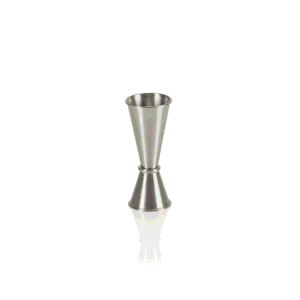 Jigger – 15 / 30 ml – Ø 4,5 cm – højde 7 cm – PVD antik – krom nikkel stål